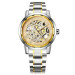 Winner 8008 Automatic Silver-Gold