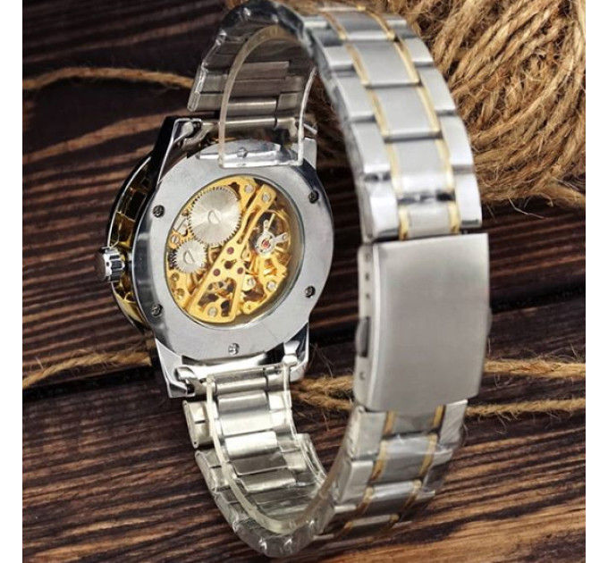 Winner 8008 Automatic Silver-Gold