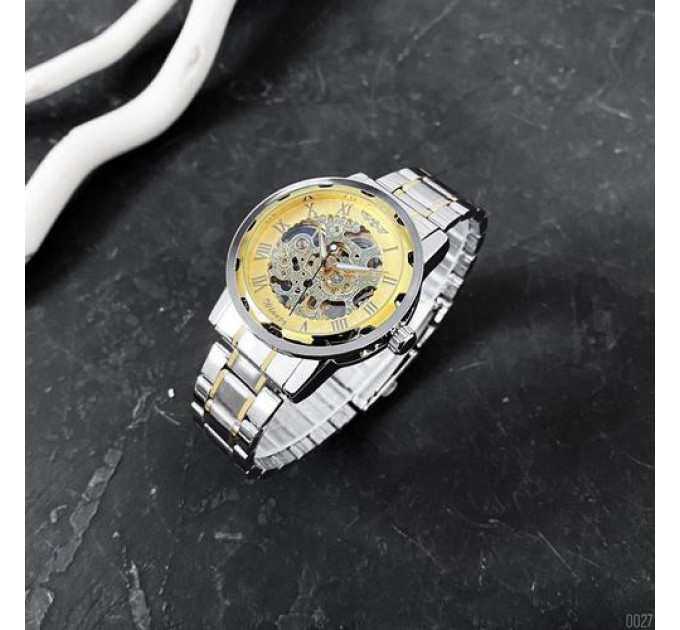 Winner 8008 Automatic Silver-Gold