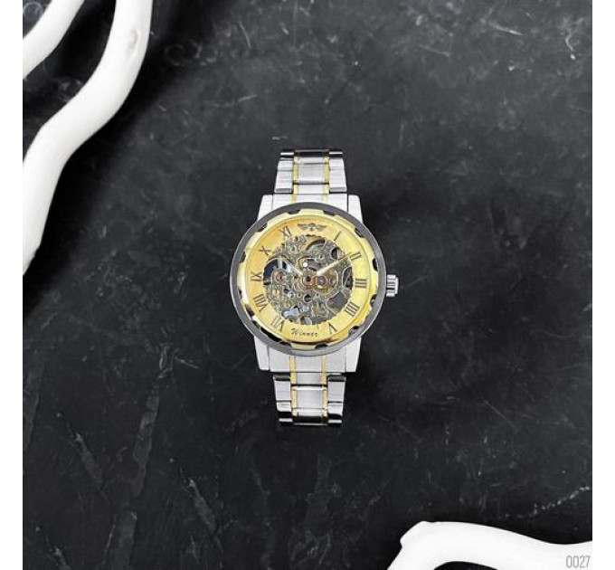 Winner 8008 Automatic Silver-Gold