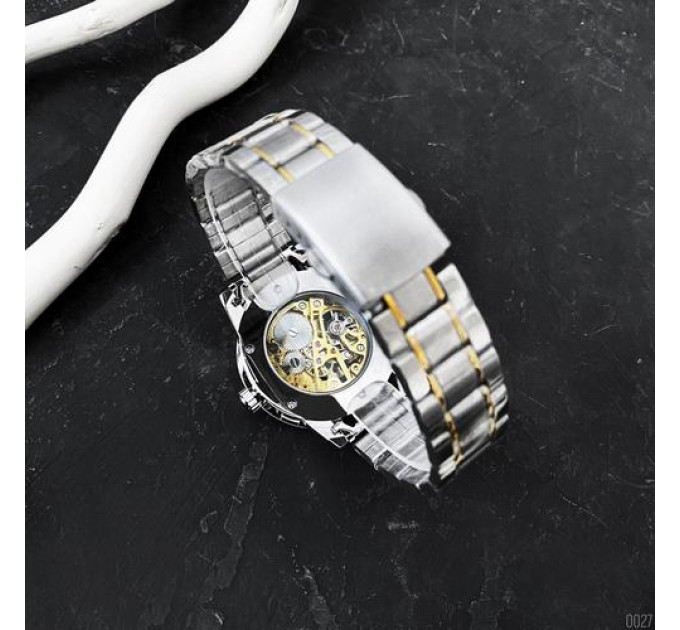 Winner 8008 Automatic Silver-Gold
