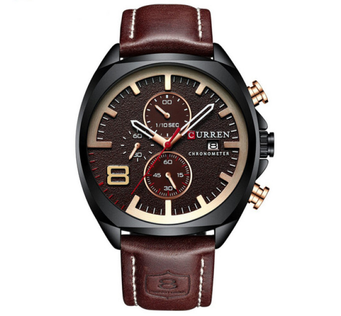 Curren 8324 Brown-Black-Gold