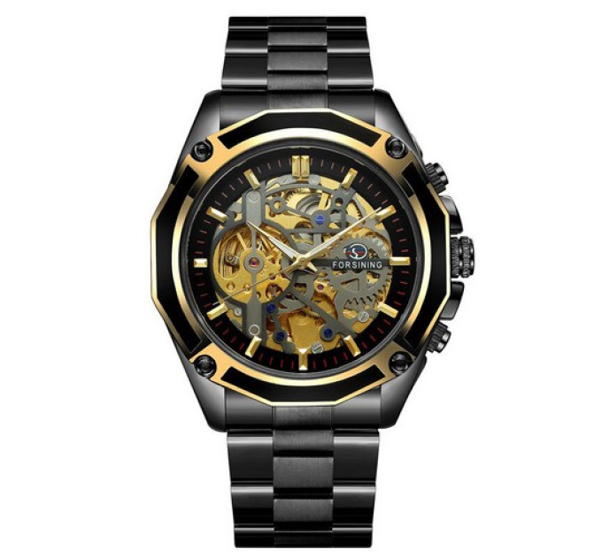 Forsining 8130 Black-Gold-Black