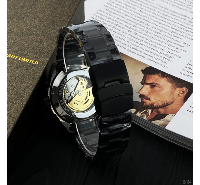 Forsining 8130 Black-Gold-Black