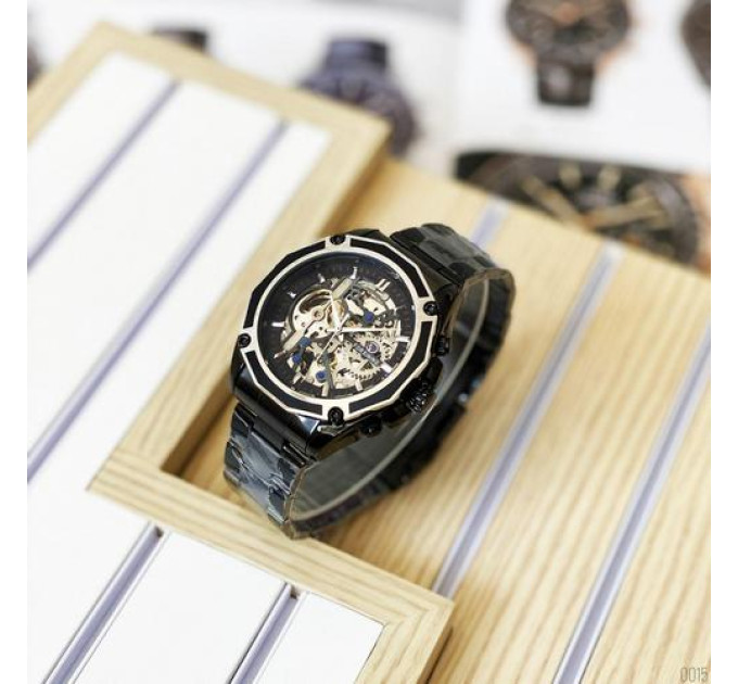 Forsining 8130 Black-Silver