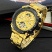 Forsining 6913 Gold-Black-Gold