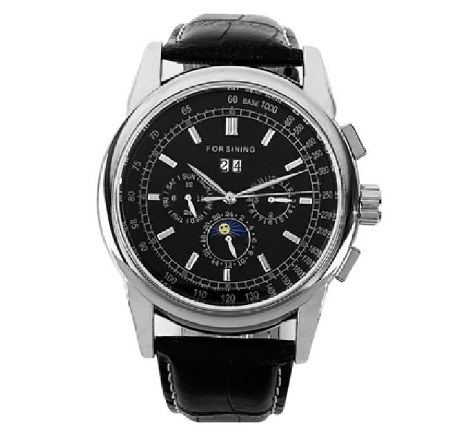 Forsining 319 Black-Silver-Black