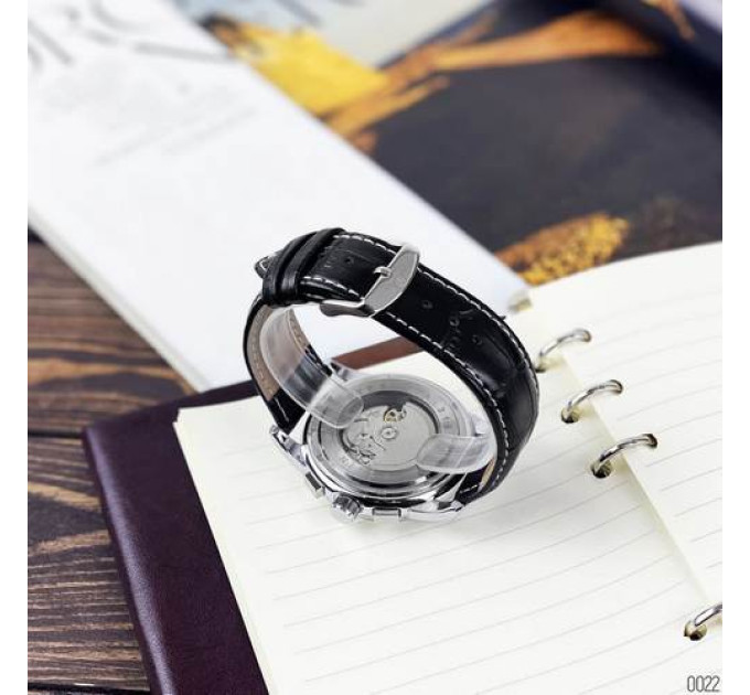 Forsining 319 Black-Silver-Black