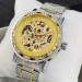 Winner 8012 Diamonds Automatic Silver-Gold