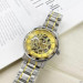 Winner 8012 Diamonds Automatic Silver-Gold