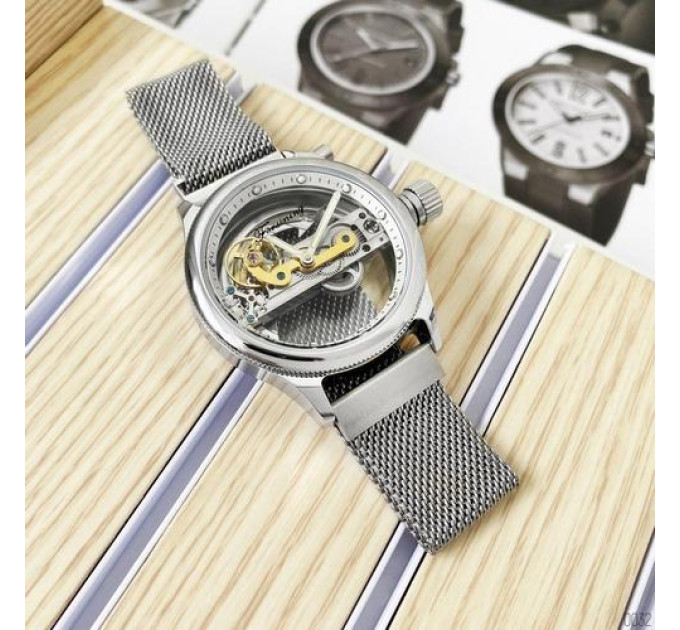 Forsining 9418 All Silver Diamonds