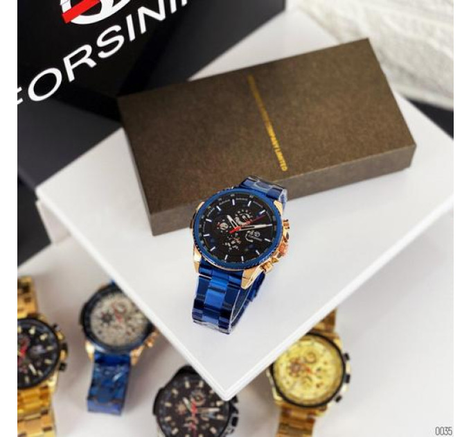 Forsining 6909 Blue-Cuprum-Black