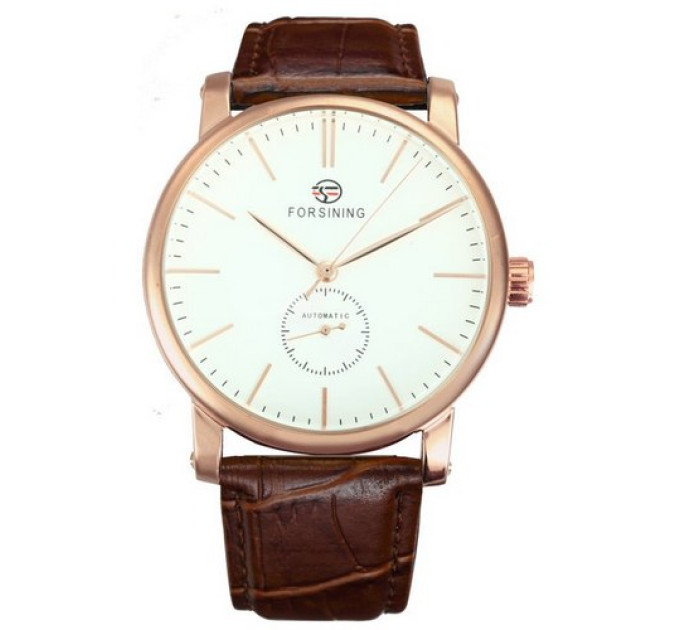 Forsining 8214 Gold-White-Brown