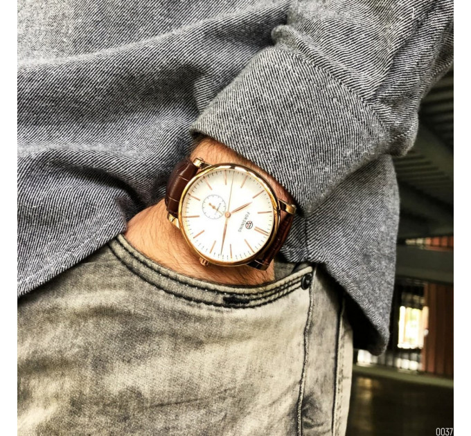 Forsining 8214 Gold-White-Brown