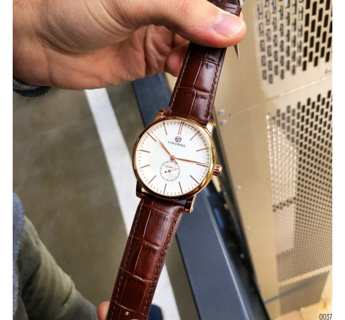 Forsining 8214 Gold-White-Brown