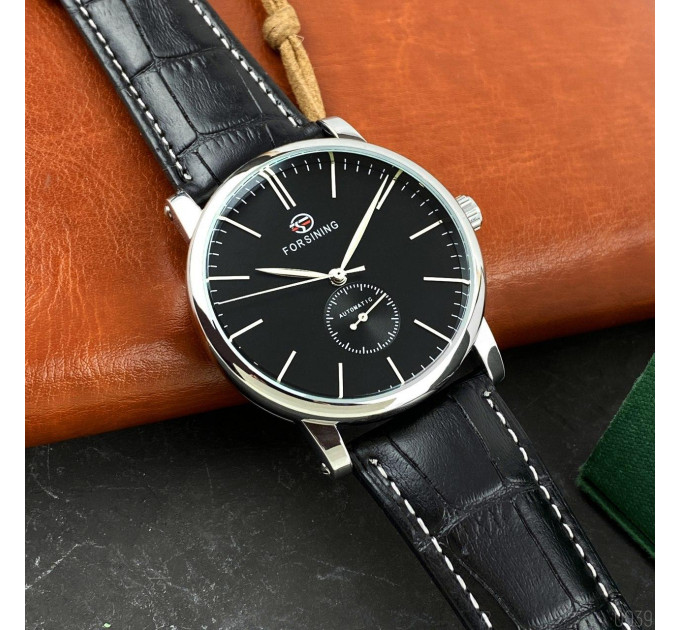 Forsining 8214 Silver-Black