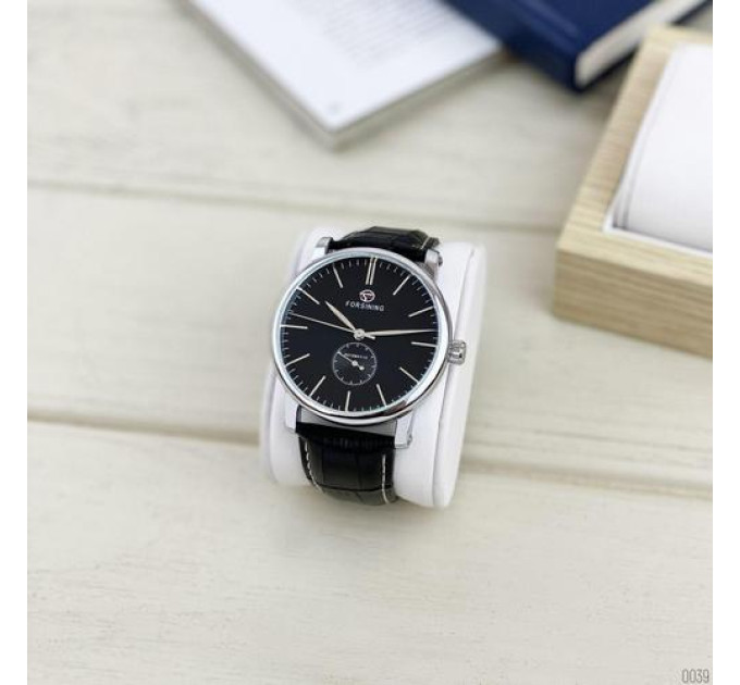 Forsining 8214 Silver-Black