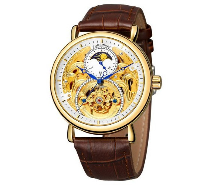 Forsining 8177 Gold-Brown