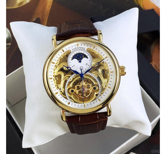 Forsining 8177 Gold-Brown