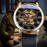 Forsining 8099  Black-Gold-Black