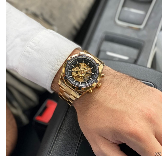 Forsining 8042 Gold-Black