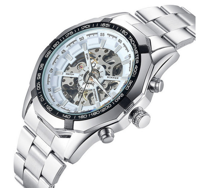 Winner 8042 Silver-Black-White