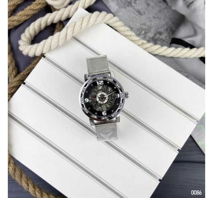 Forsining 8209 Silver-Black