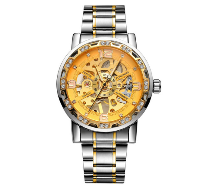 Forsining 8209 Silver-Gold