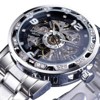 Forsining 8209 Silver-Black