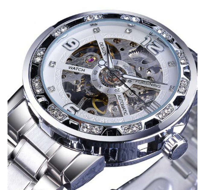 Forsining 8209 Silver-White