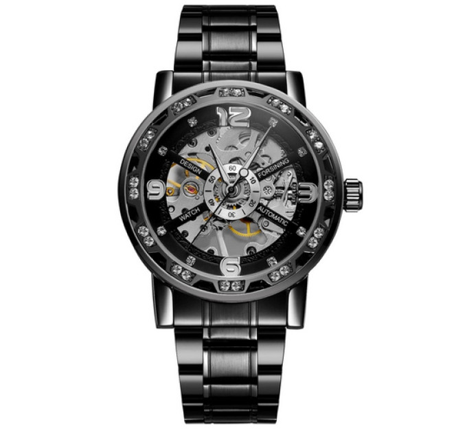 Forsining 8209 Black-Silver