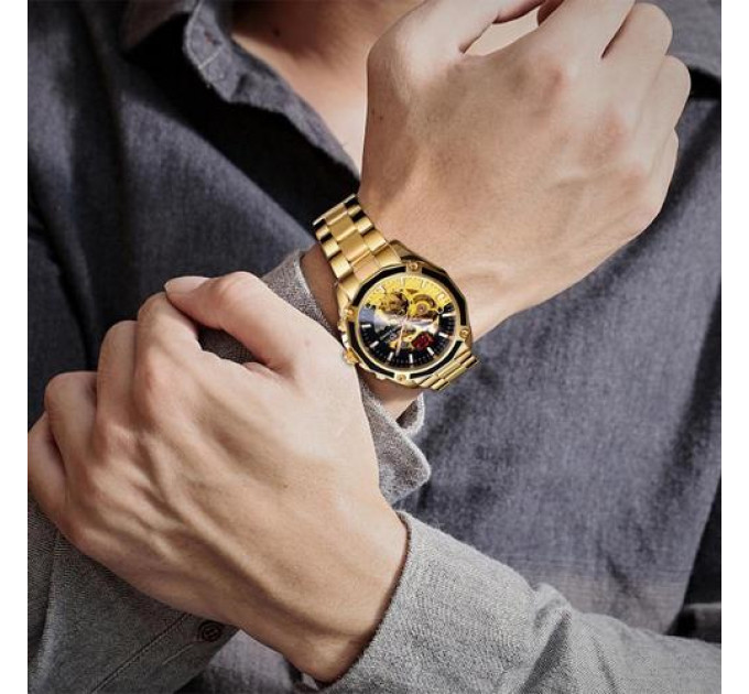 Forsining 8207 Gold-Black