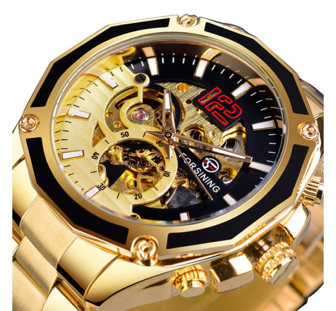 Forsining 8207 Gold-Black