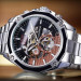 Forsining 8207 Silver-Black