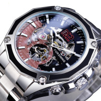 Forsining 8207 Silver-Black