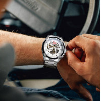 Forsining 8207 Silver-White