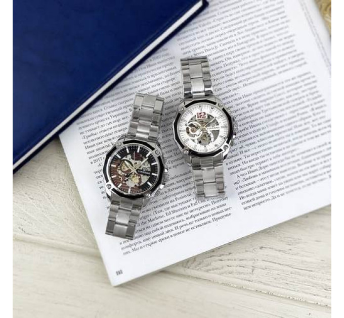 Forsining 8207 Silver-White