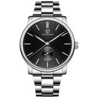 Forsining 8214 Silver-Black