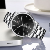 Forsining 8214 Silver-Black