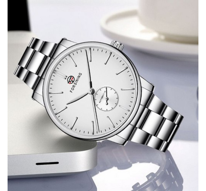 Forsining 8214 Silver-White