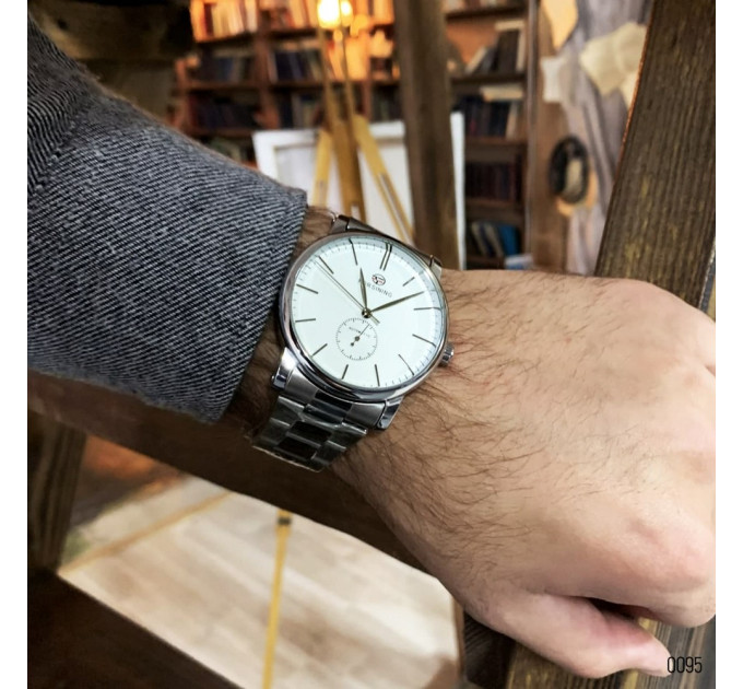 Forsining 8214 Silver-White