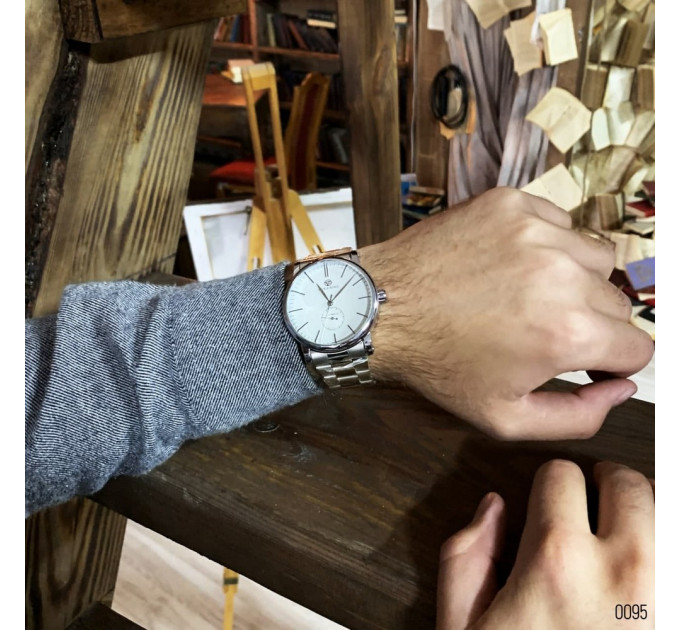 Forsining 8214 Silver-White