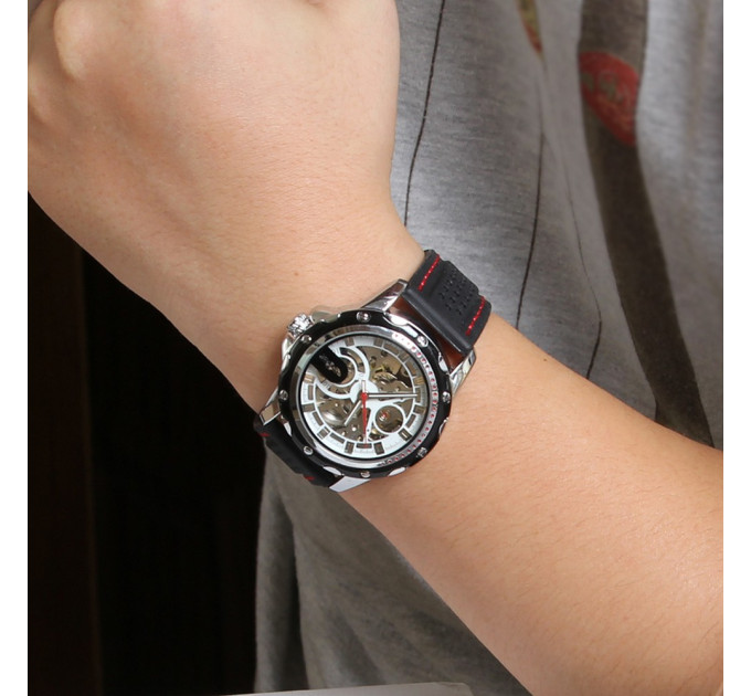 Winner 8027 Black-Silwer-White