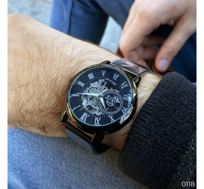 Forsining 8099 Black-Silver