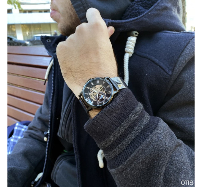 Forsining 8099 Black-Silver