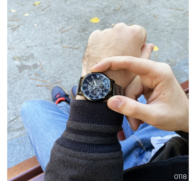 Forsining 8099 Black-Silver