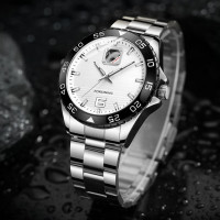 Forsining 8200 Silver-Black-White