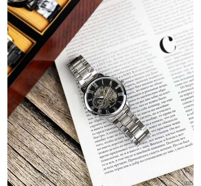 Forsining 8099 Silver-Black