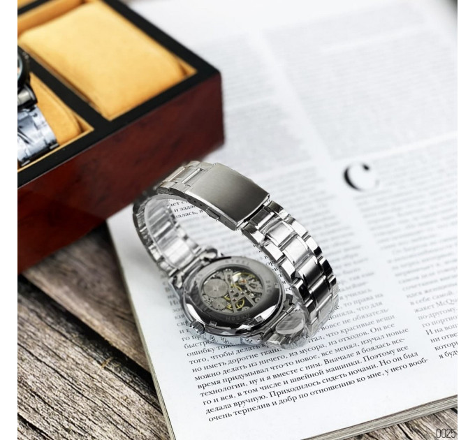 Forsining 8099 Silver-Black