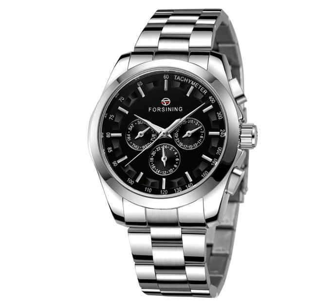 Forsining 6917 Silver-Black